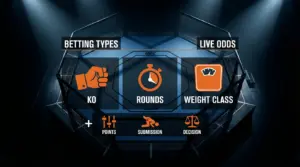 Typy zakładów UFC – wszystkie rynki na walki MMA